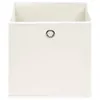 Aufbewahrungsboxen 10 Stk. Weiß 32x32x32 cm Stoff Produktbild-Vorschau 3