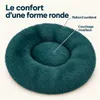 IvoQ Panier pour chien donut 100 cm - Coussin moelleux pour Voir les images du produit 5