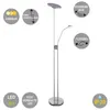 LED-Stehleuchte Livio Deckenfluter mit Lesearm und Produktbild-Vorschau 2