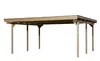 WEKA Flachdach-Doppelcarport 616 aus Holz Carport Produktbild-Vorschau 9