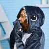 Piżama Onesie Kigurumi Kostium Przebranie Szary Rekin XXL: Podgląd zdjęcia produktu 6