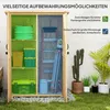 Outsunny Gartenschrank Holz, Geräteschuppen mit Produktbild-Vorschau 4