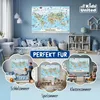 Carte du monde pour enfants XXL Poster - Version allemande Voir les images du produit 3