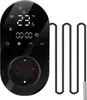 A digital thermostat plug with a temperature probe and a digital display. Náhled obrázku produktu