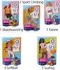 Bambola Barbie Professioni Sport Skateboarder, regalo e Anteprima dell’immagine prodotto 7