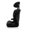 A side view of a black car seat against a white background. Náhled obrázku produktu