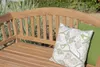 Gartenbank Wave Teak 120 cm Produktbild-Vorschau 3