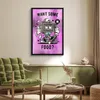 MuchoWow® MuchoWow® Gerahmtes Poster Fernsehen - Lila - Produktbild-Vorschau 2