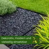Schiefersplitt Garten 30-60 mm 25 Kg Zierkies Schwarz Produktbild-Vorschau 7