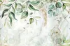 Dekorative Heizkörperabdeckung Blätter Gold 60x100cm Produktbild-Vorschau 1