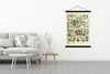 MuchoWow® Textilposter Blumen - Orange - Gelb 120x180 cm Produktbild-Vorschau 3