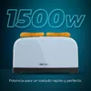 Cecotec Toastin' time 1500 Blue, 4 Scheibe(n), Blau, Produktbild-Vorschau 2