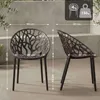 CLP 4er Set Gartenstühle Hope mit Lehne stapelbar Produktbild-Vorschau 2