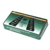 A product box for a set of wrenches, with the wrenches visible through a clear plastic window. Produktbild-Vorschau