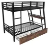 Letto a soppalco 90 x 200 cm con scrivania, 2 cassetti e Anteprima dell’immagine prodotto 10