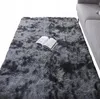 Tapis en peluche shaggy, gris foncé, doux, poils, 80 x 150 Voir les images du produit 1