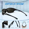 LINVO Sonnenbrille Herren Polarisiert Verspiegelt TR90 Produktbild-Vorschau 3