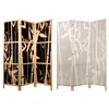 Schermo XXL bambù 225x171 cm 5 pezzi monofacciale elegante Anteprima dell’immagine prodotto 5