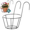 Vilde | Support de jardinière de balcon métal noir - Voir les images du produit 8