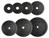 V3TEC Hantelscheiben schwarz 2 x 2.5 kg Produktbild-Vorschau 2