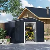 Outsunny Pozinkovaná ocelová kůlna na nářadí 4,9m² Náhled obrázku produktu 2