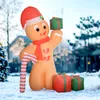 Outsunny opblaasbare kerstdecoratie, 2,45 meter, Productafbeelding-voorbeeld 12