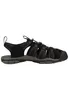 A side view of a black KEEN Clearwater Cnx M sandal for men. Produktbild-Vorschau