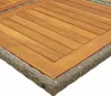 vidaXL 7-tlg. Garten-Essgruppe mit Kissen Grau Poly Rattan Produktbild-Vorschau 7