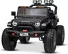 A black electric toy jeep for children. Anteprima dell’immagine prodotto