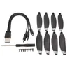 8PCS 2,5-Zoll-Propeller für E88 E58 RC Drone Quadcopter Produktbild-Vorschau 1