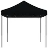 vidaXL Partyzelt Faltbar Pop-Up Schwarz 410x279x315 cm Produktbild-Vorschau 4
