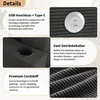 Collage of product details and close-ups. Produktbild-Vorschau