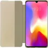 A smartphone with a flip case cover, showing the time on the screen. Produktbild-Vorschau