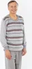Pyjama Herren lang Schlafanzug Schlafkleidung Nachtwäsche, Produktbild-Vorschau 3