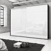 Armoire Placard 2 portes avec profils Wave18 et fermeture Voir les images du produit 2