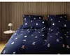 elegante Soft-Flanell Bettwäsche Teddy dunkelblau 135x200 Produktbild-Vorschau 4