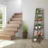Relaxdays Blumentreppe, 4-stufig, Blumenleiter Holz, Produktbild-Vorschau 2