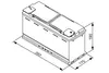 Bosch S5 A15 Autobatterie AGM Start-Stop 12V 105Ah 950A Produktbild-Vorschau 23