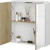 Koupelnová zrcadlová skříňka Vicco Arla Bílá/dub 60 x 60 Náhled obrázku produktu 4