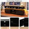 Meuble TV Merax à 4 niveaux et 10 compartiments de Voir les images du produit 9