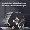 Fahrradschlösser, Faltschloss, Kettenschloss, 3*Schlüssel, Produktbild-Vorschau 7