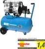 Güde Druckluft Kompressor Airpower 150/8/24 SilentWerkstattkompressor Kolbenkompressor ölfrei Extrem Leise Leiseläufer 50136 Flüster Ölfrei Doppelkolbenaggregat 230v Kompresser Hochdruck 8bar 341232 50136 4015671251824 Produktbild-Vorschau