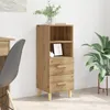 vidaXL Artisan dubový příborník 34 x 34,5 x 90 cm materiál Náhled obrázku produktu 3