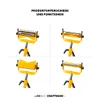 CRAFTMAKER Roller X-Stand 4-in-1 – Produktbild-Vorschau 3