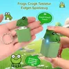 2er Set quakende Frosch Fidget Toys, wiederaufladbar, mit Produktbild-Vorschau 2