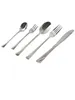 A set of cutlery arranged diagonally on a white background. Anteprima dell’immagine prodotto
