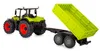 A toy tractor with a tipping trailer, shown on a white background. Produktbild-Vorschau