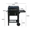 EL Fuego Holzkohlegrill "Ontario II" AY3724 Grillfläche: Produktbild-Vorschau 4