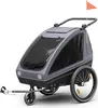 Klarfit GoKiddo Fahrradanhänger 2 Kinder - 2-in-1 Produktbild-Vorschau 1