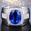 r Herren-Fingerring mit Zirkonia-Strasssteinen, Schmuck, Produktbild-Vorschau 6